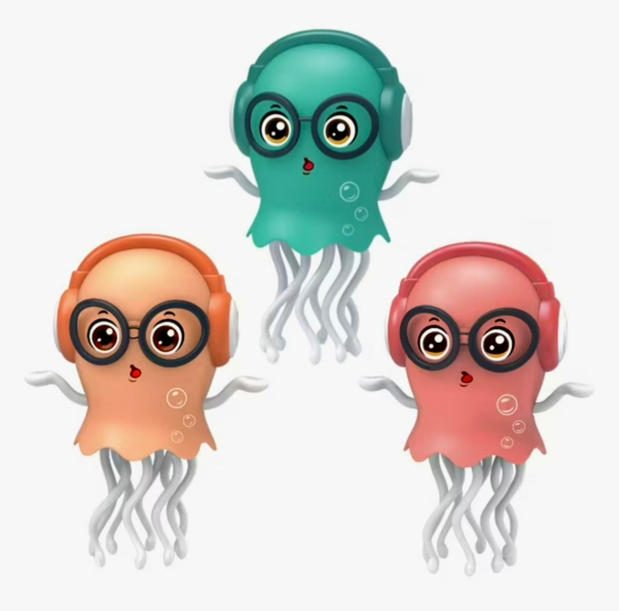 Pulpo bailarín con música y luces