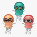 Pulpo bailarín con música y luces