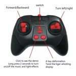 auto con sensor de movimiento manual y control