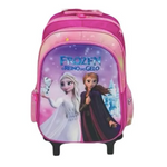 Mochila con ruedas tripack escolar frozen
