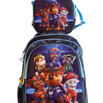 Mochila con ruedas tripack escolar Pow Patrol
