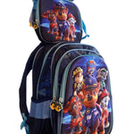 Mochila con ruedas tripack escolar Pow Patrol