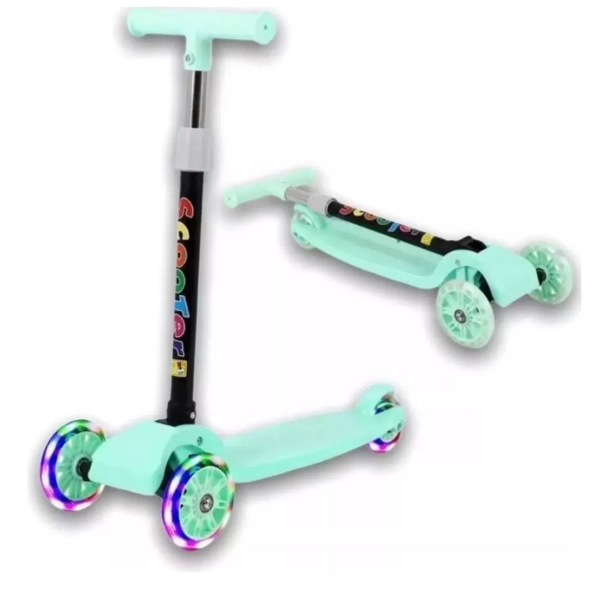 Scooter Monopatín con luces led